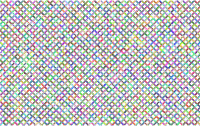 Prismatic Gustavo Rezende's Rings Pattern No Background