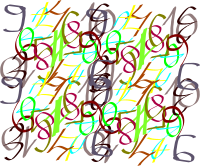 Letters and Numbers Mixture