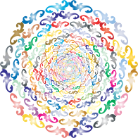 Prismatic Flourishism Frame 7 Vortex No Background