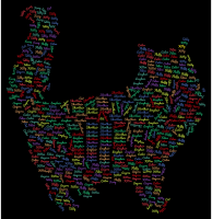Fluffy Cat Word Cloud