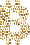 Prismatic Bitcoin Logo Fractal 3