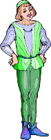 Shakespeare characters - Sampson (colour)