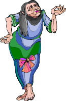 Shakespeare characters - witch 1 (colour)