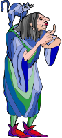Shakespeare characters - witch 2 (colour)