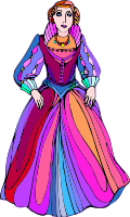 Shakespeare characters - princess (colour)