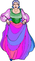 Shakespeare characters - Maria (colour)