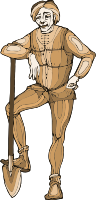 Shakespeare characters - gravedigger