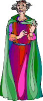 Shakespeare characters - King Lear (colour)