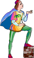 Shakespeare characters - Benvolio (colour)