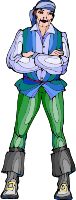 Shakespeare characters - Conrade (colour)