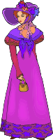 Elegant lady in pink