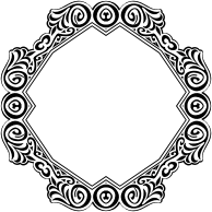 Abstract Black Frame Design 9