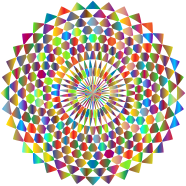Prismatic Geometric Blossom 3