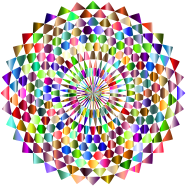 Prismatic Geometric Blossom 4