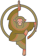 Stylized Cartoon Monkey