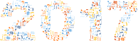 2017 Musical Notes Typography No Background