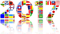 International 2017 With Stroke And Fading Reflection