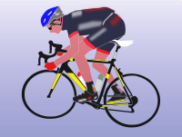 Cyclist boy