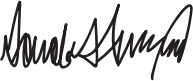 Donald Trump Signature