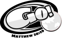 Go Logo - Matthew 28:19 - Monochrome