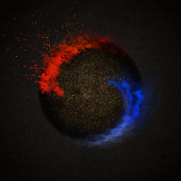 fire and dust
