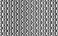 Seamless Hexagonal Diamonds Grayscale Pattern 2