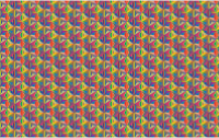 Seamless Hexagonal Diamonds Pattern 5
