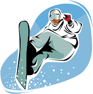 Snowboarding Man