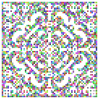 Prismatic Metropolitan Museum Pattern Recreated No Background