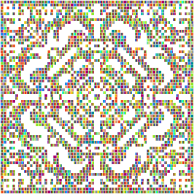Prismatic Metropolitan Museum Pattern Recreated 2 No Background