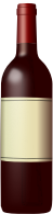 Wine bottle 2 (red)