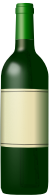 Wine bottle 2 (green)