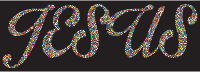 Colorful Jesus Typography