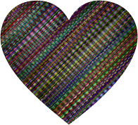 Prismatic Wavy Heart 2