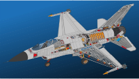 Cutaway drawing of an F16