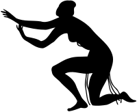 Dancer silhouette 8