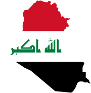 Iraq Map Flag
