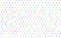 Prismatic Hexagonalism Pattern No Background