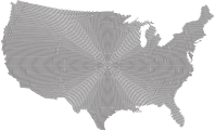 United States Concentric Circles