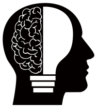 Man Light Bulb Brain