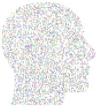 Prismatic Binary Man Head