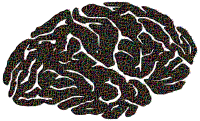 Prismatic Molecular Brain With Background