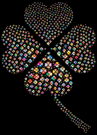 Prismatic Four Leaf Clover Fractal 2