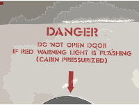 DANGER DO NOT OPEN DOOR