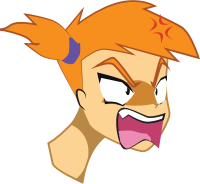 Angry Anime Girl