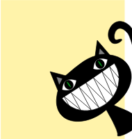 Cat peeking 
