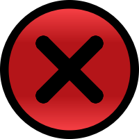 Close button