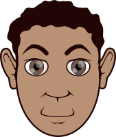 African Kid's Head