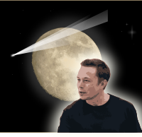 Elon Musk and the Moon