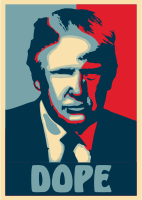 Donald Trump Dope Poster